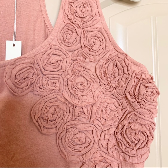 LC Lauren Conrad Floral Embellished Tank - Picture 3 of 5